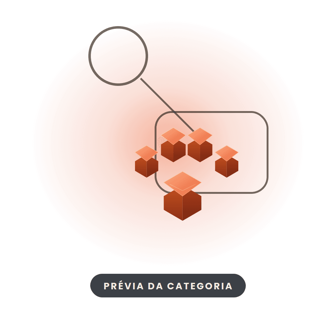 Prévia da categoria Acessórios do Dia a Dia — ilustração Patinhas3D