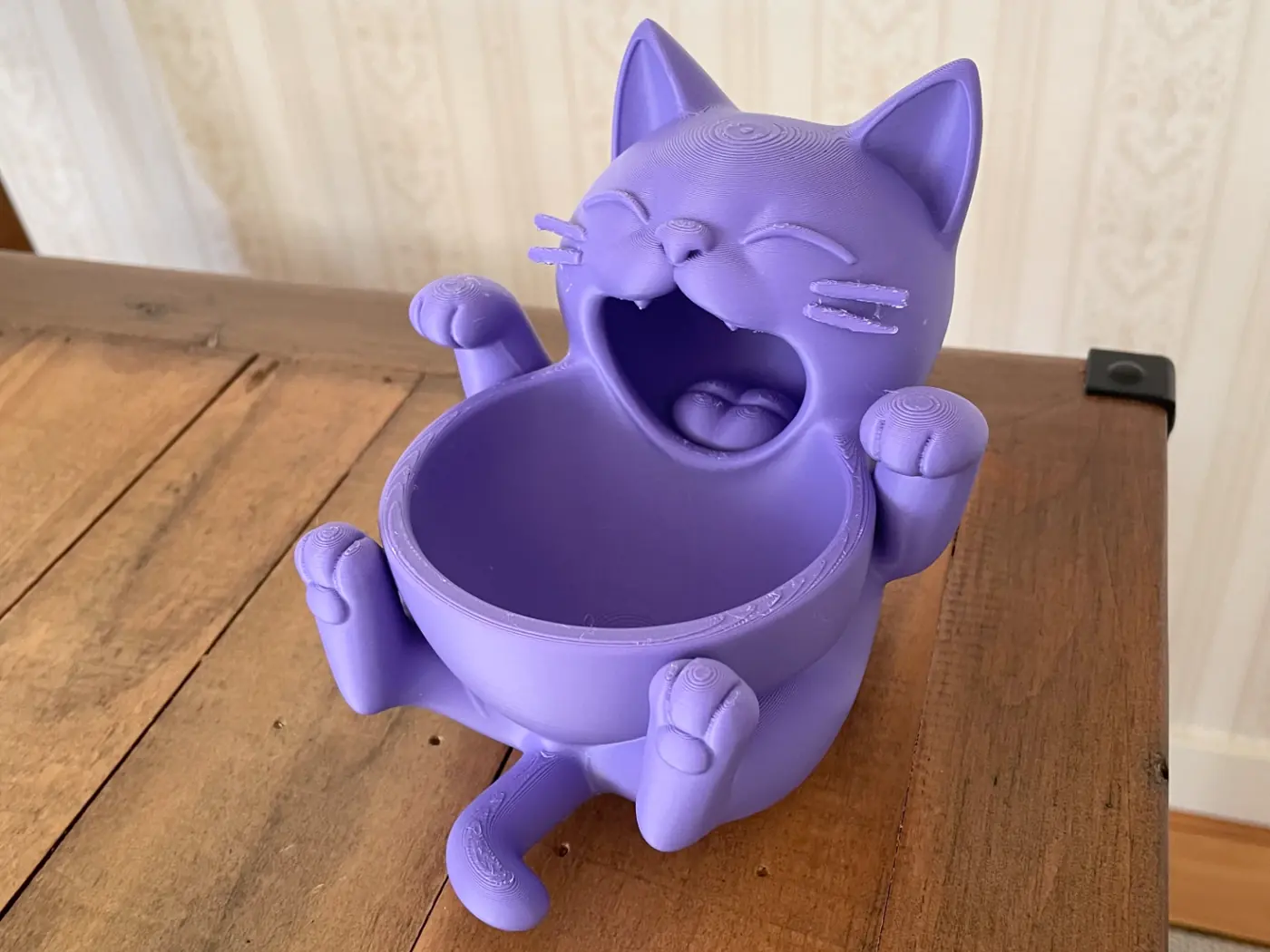 Tigela gato deitado